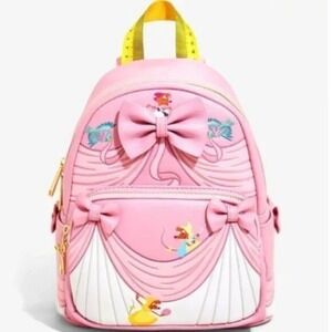 Loungefly Disney Princess Cinderella Pink‎ Dress Mini Backpack